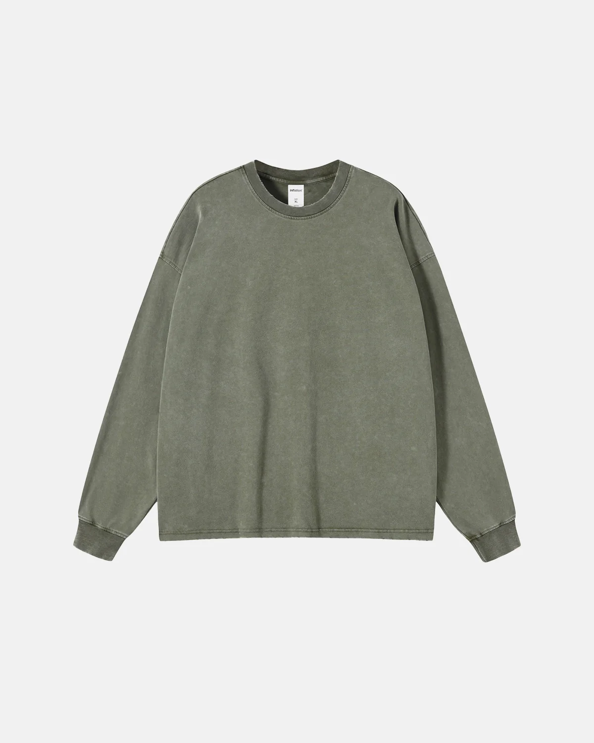 Acid Wash Batik Long Sleeve T-shirts | Inflation Streetwear - Image 10