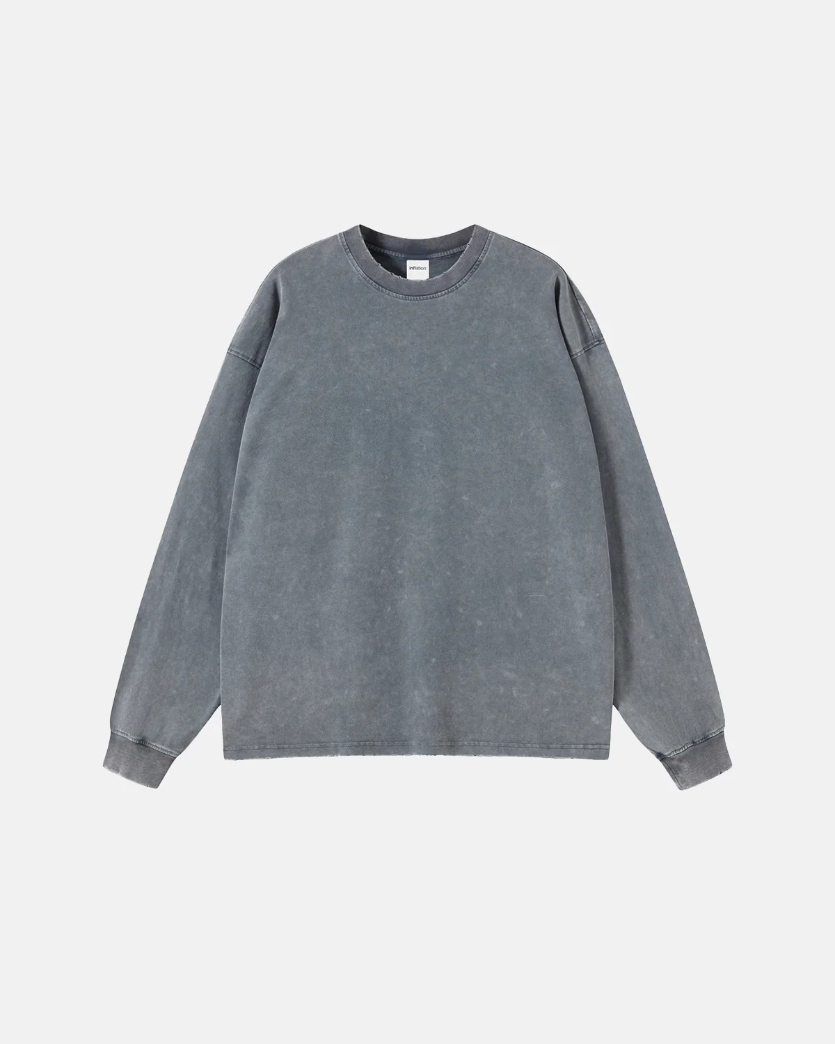 Acid Wash Batik Long Sleeve T-shirts | Inflation Streetwear - Image 11