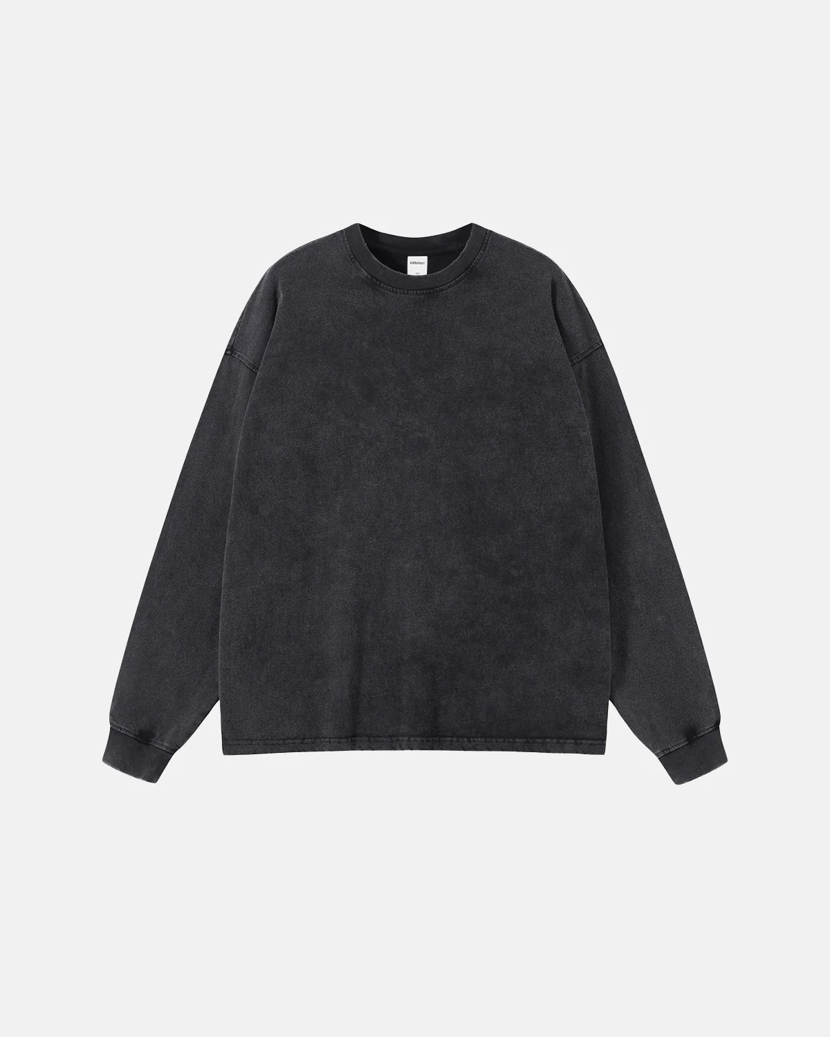 Acid Wash Batik Long Sleeve T-shirts | Inflation Streetwear - Image 3