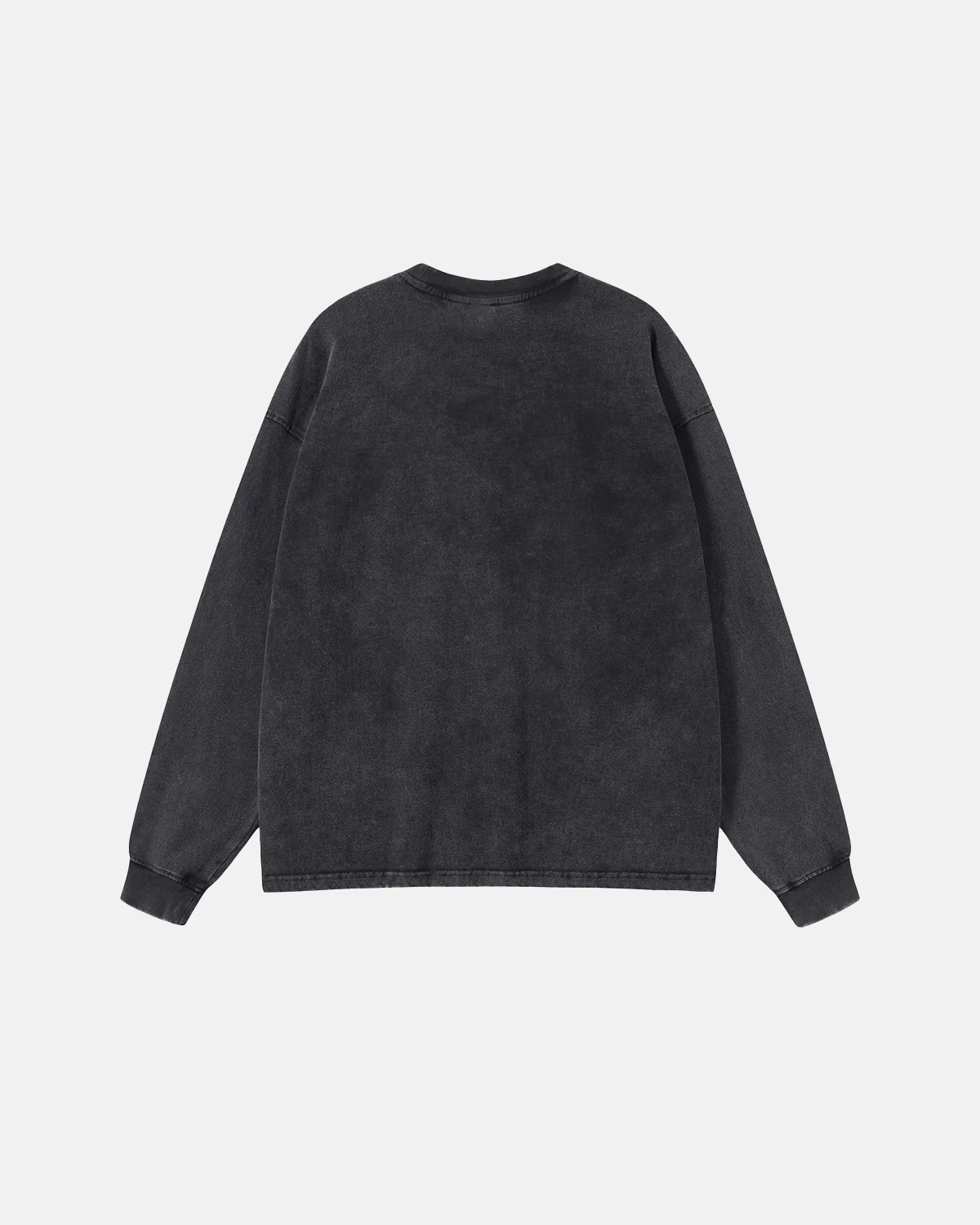 Acid Wash Batik Long Sleeve T-shirts | Inflation Streetwear - Image 4