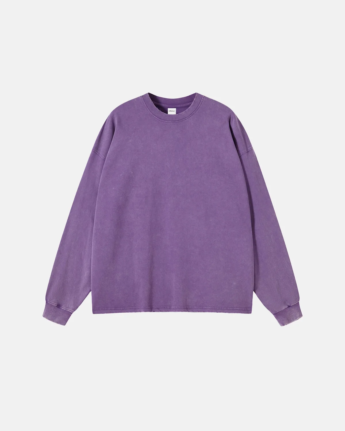 Acid Wash Batik Long Sleeve T-shirts | Inflation Streetwear - Image 5