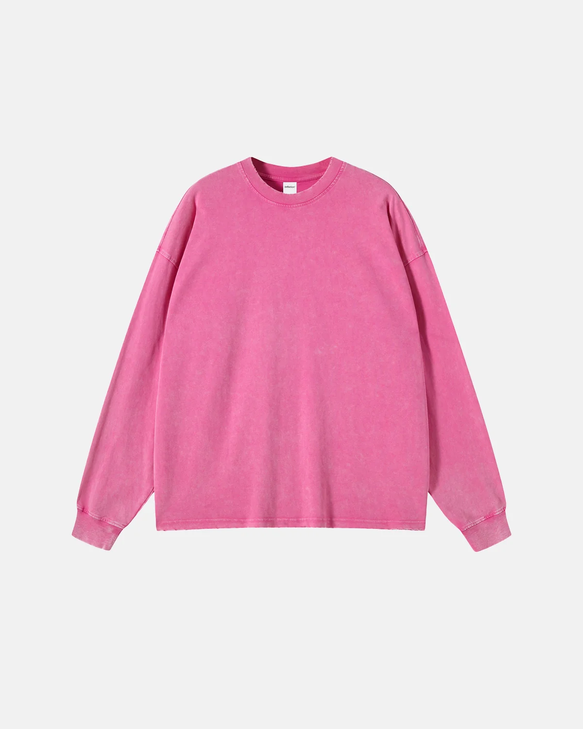 Acid Wash Batik Long Sleeve T-shirts | Inflation Streetwear - Image 7