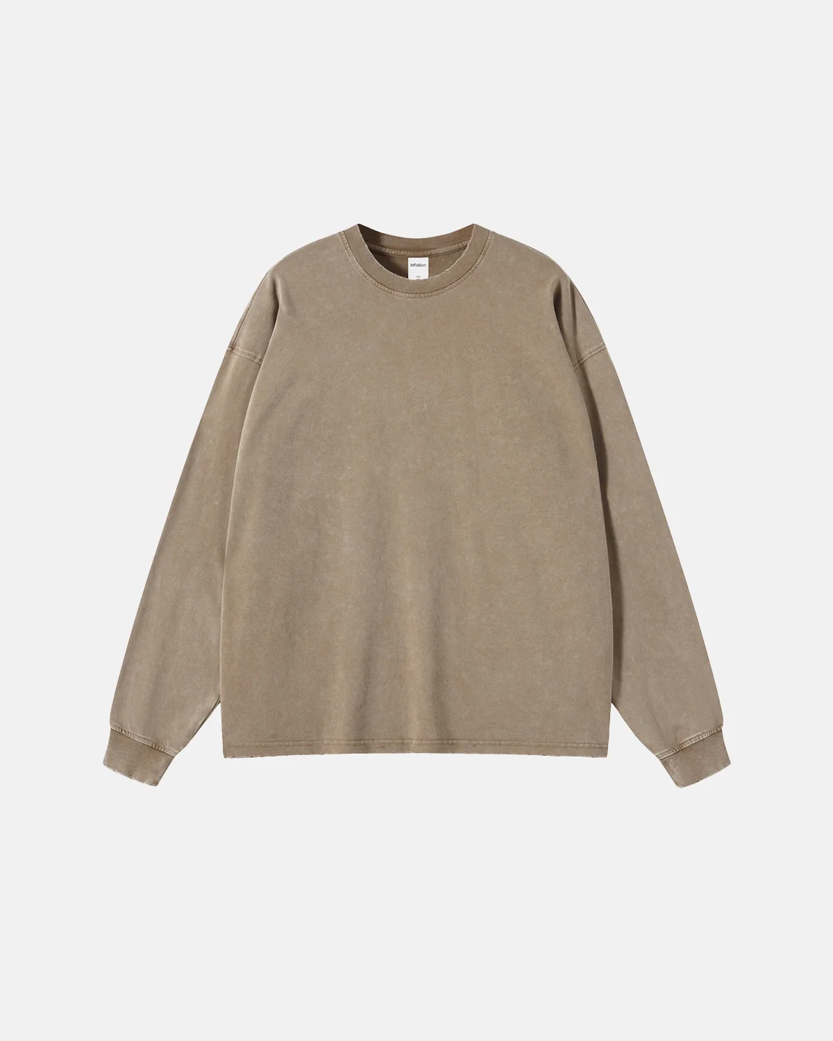 Acid Wash Batik Long Sleeve T-shirts | Inflation Streetwear - Image 8