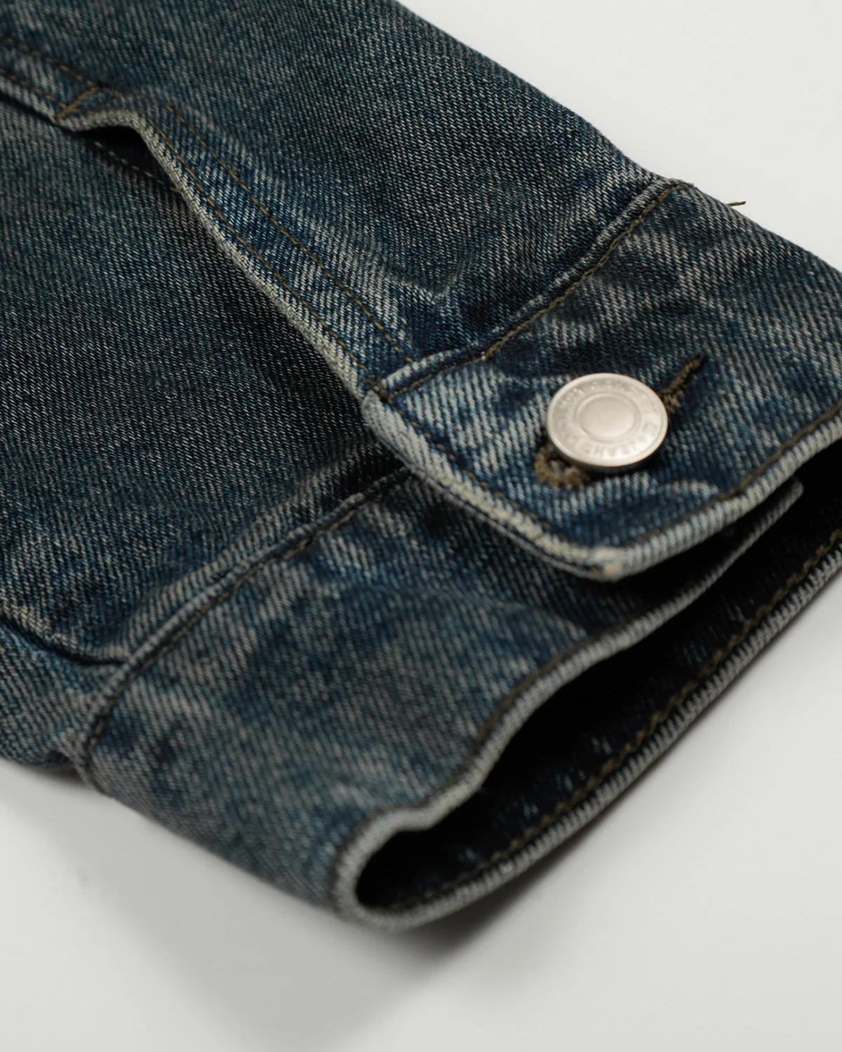 Acid Washed Cropped Denim Jacket | Inflation Streetwear - Image 7