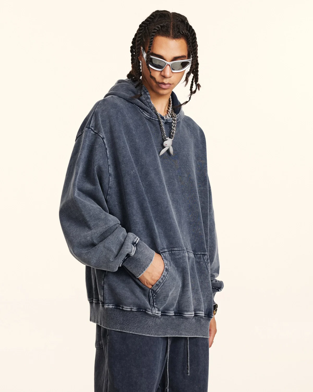 Acid Washed French Terry Hoodies | Inflation Streetwear - Image 11