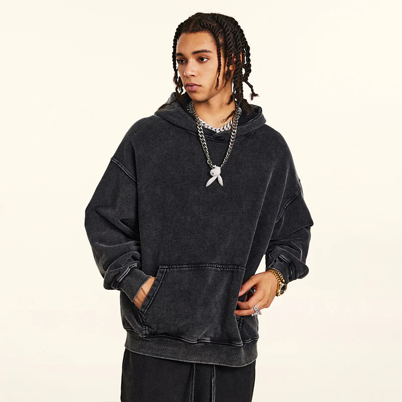 Acid Washed French Terry Hoodies | Inflation Streetwear - Image 17