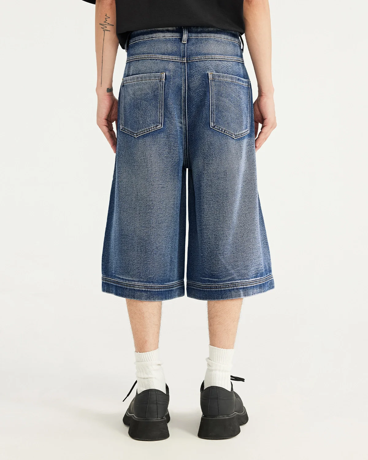 Acid Washed Jorts | Inflation Streetwear - Image 4
