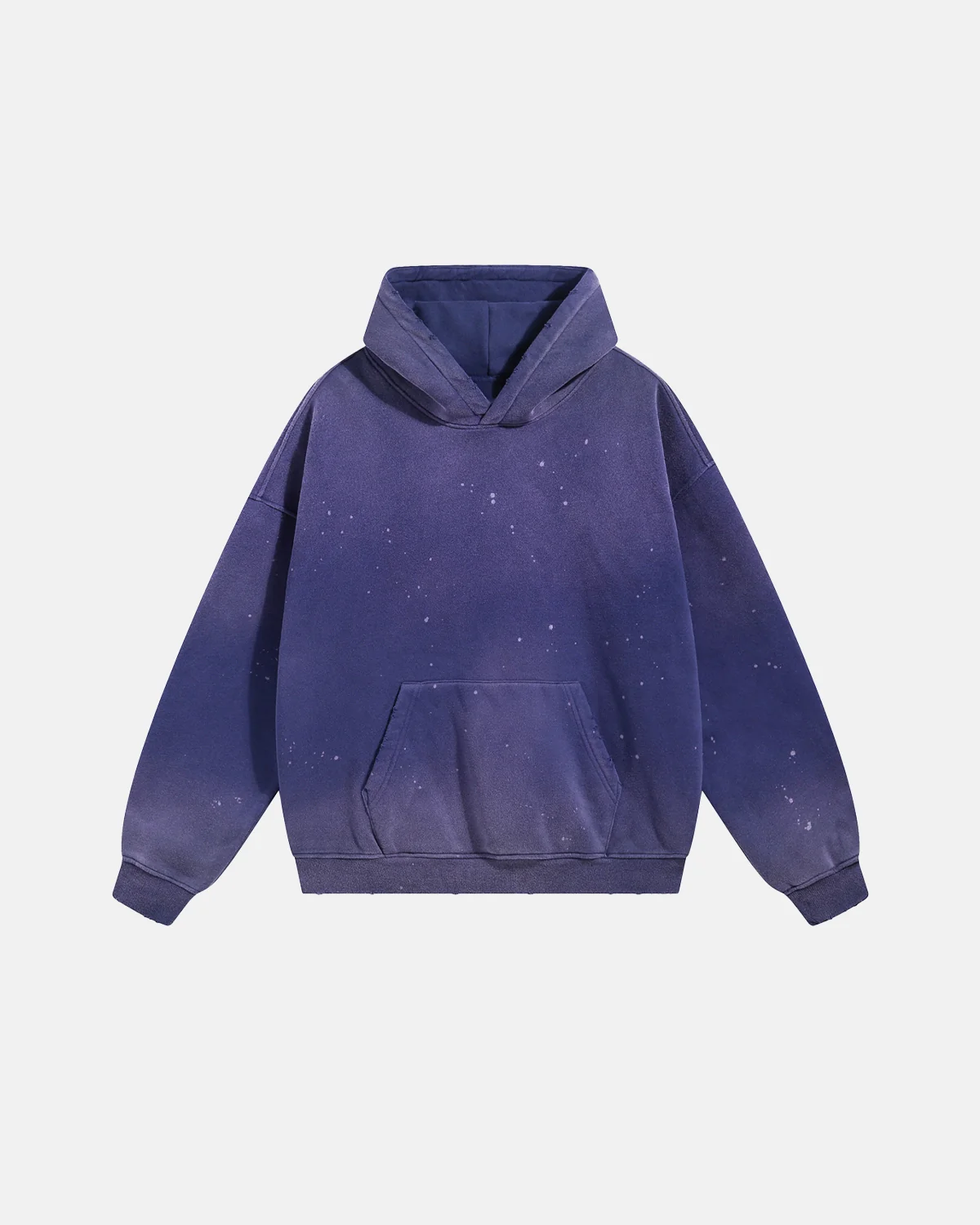 Acid Washed Ripped Fleece Hoodies | Inflation Streetwear - Image 3