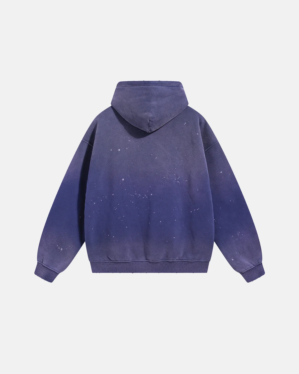 Acid Washed Ripped Fleece Hoodies | Inflation Streetwear - Image 4