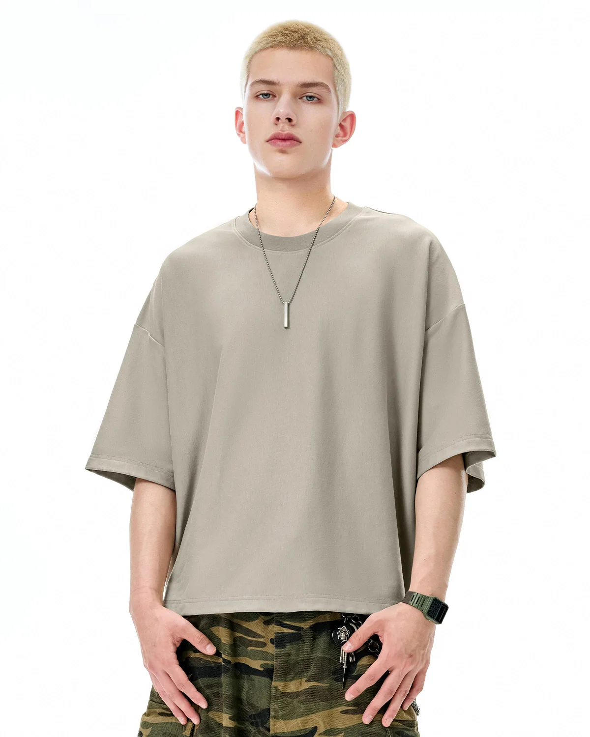 Blank Oversized Boxy Tees | Inflation Streetwear - Image 8