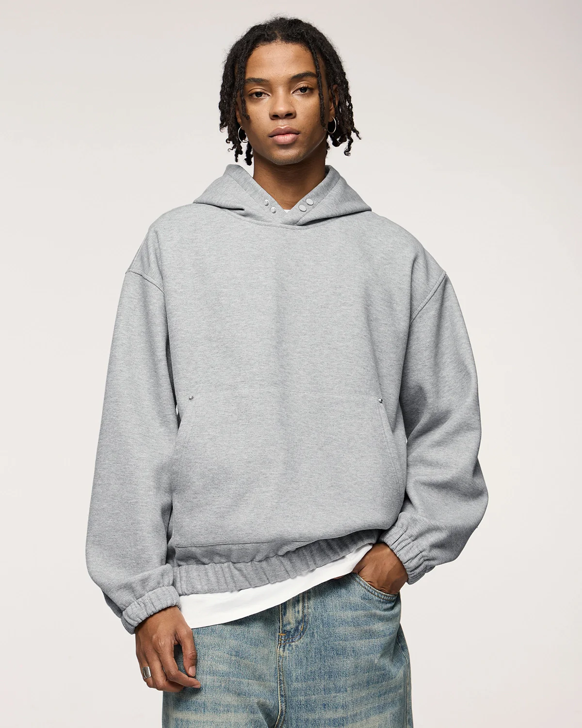 Boxy Cropped Hoodies | Inflation Streetwear - Image 7