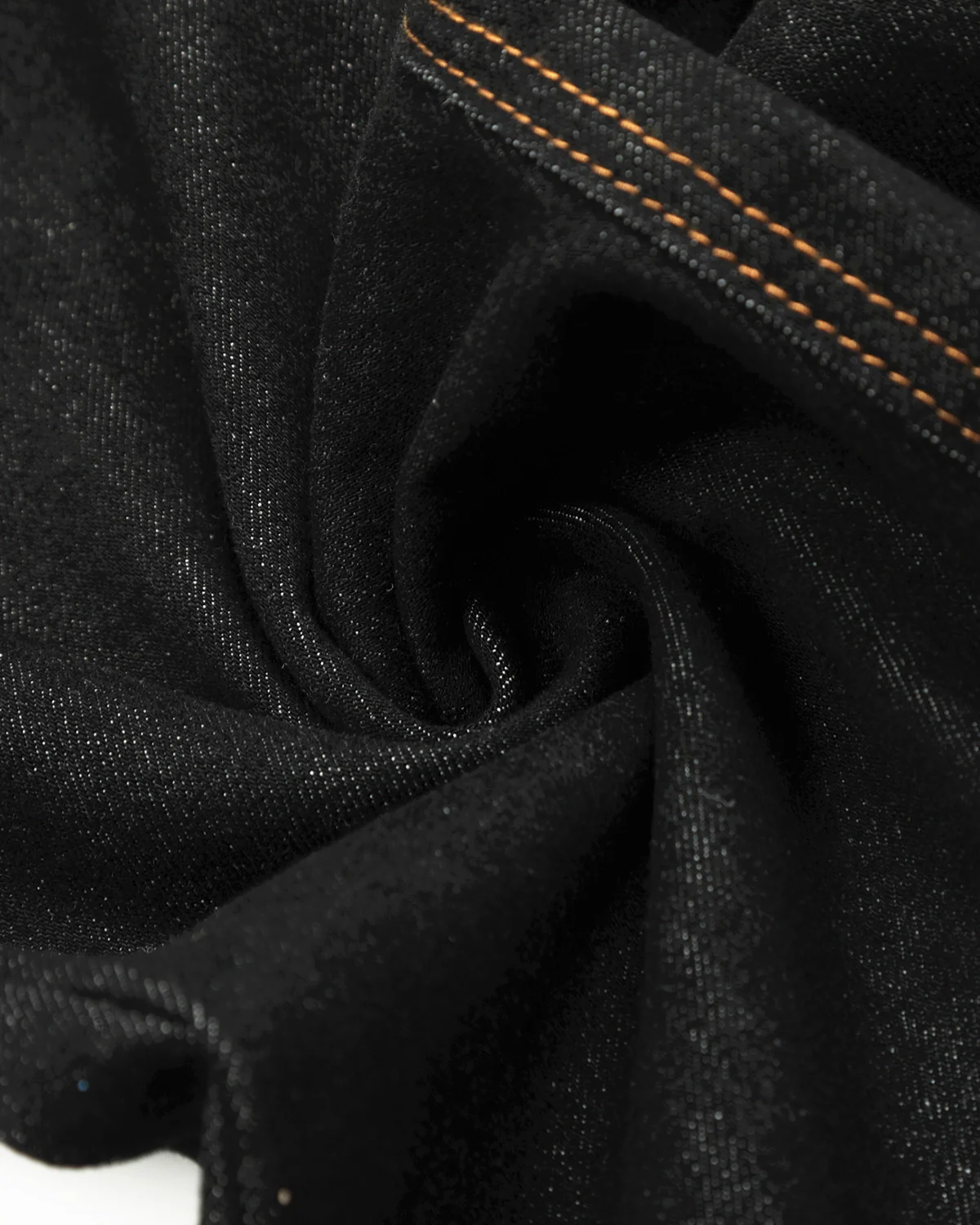 Contrast Stitch Raw Baggy Jeans | Inflation Streetwear - Image 6