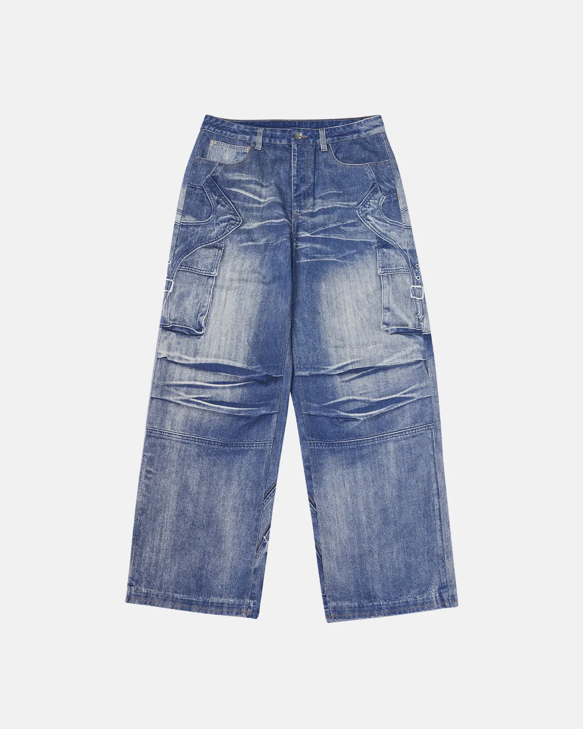 Digital Printing Denim Pants | Inflation Streetwear - Image 3