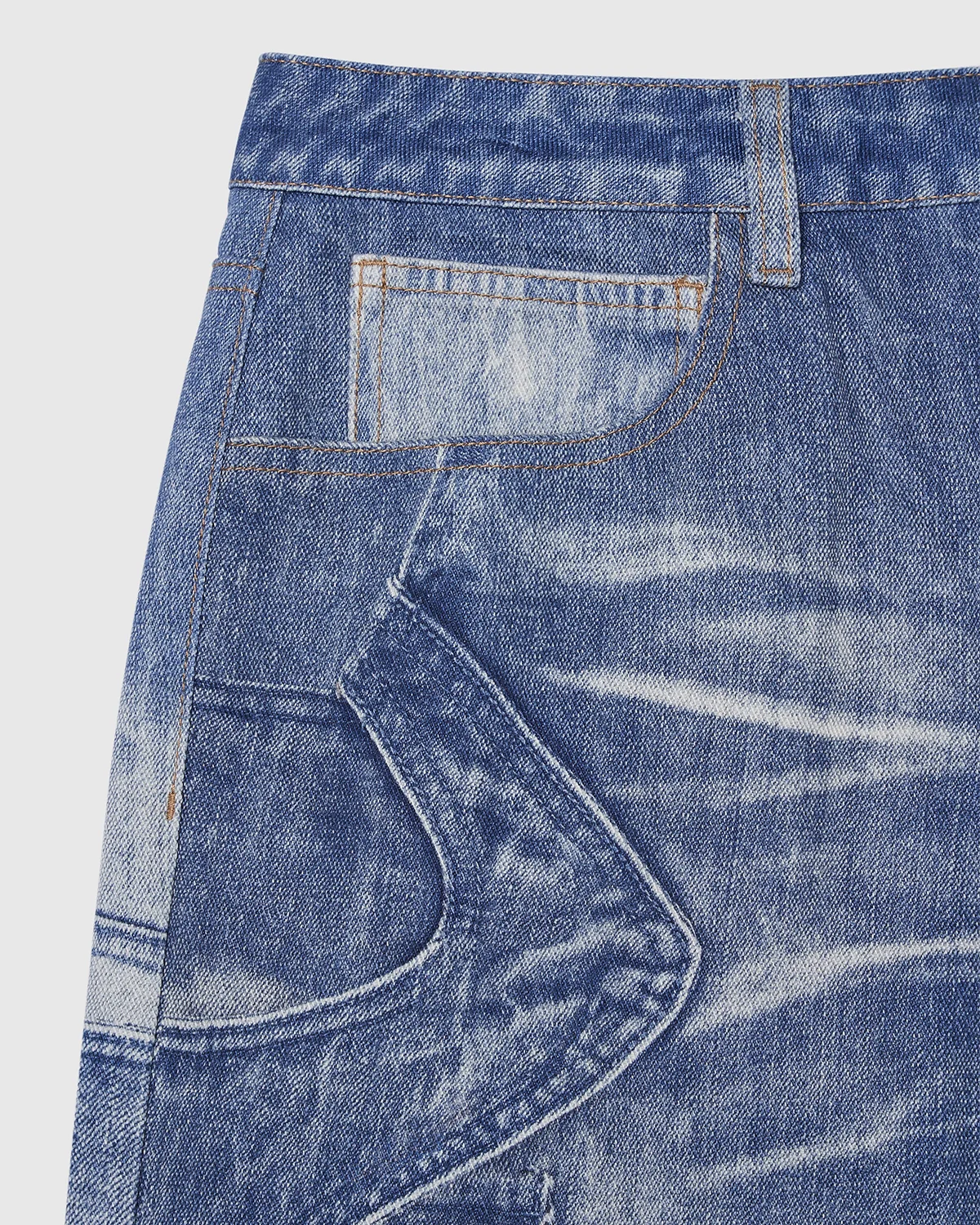 Digital Printing Denim Pants | Inflation Streetwear - Image 8