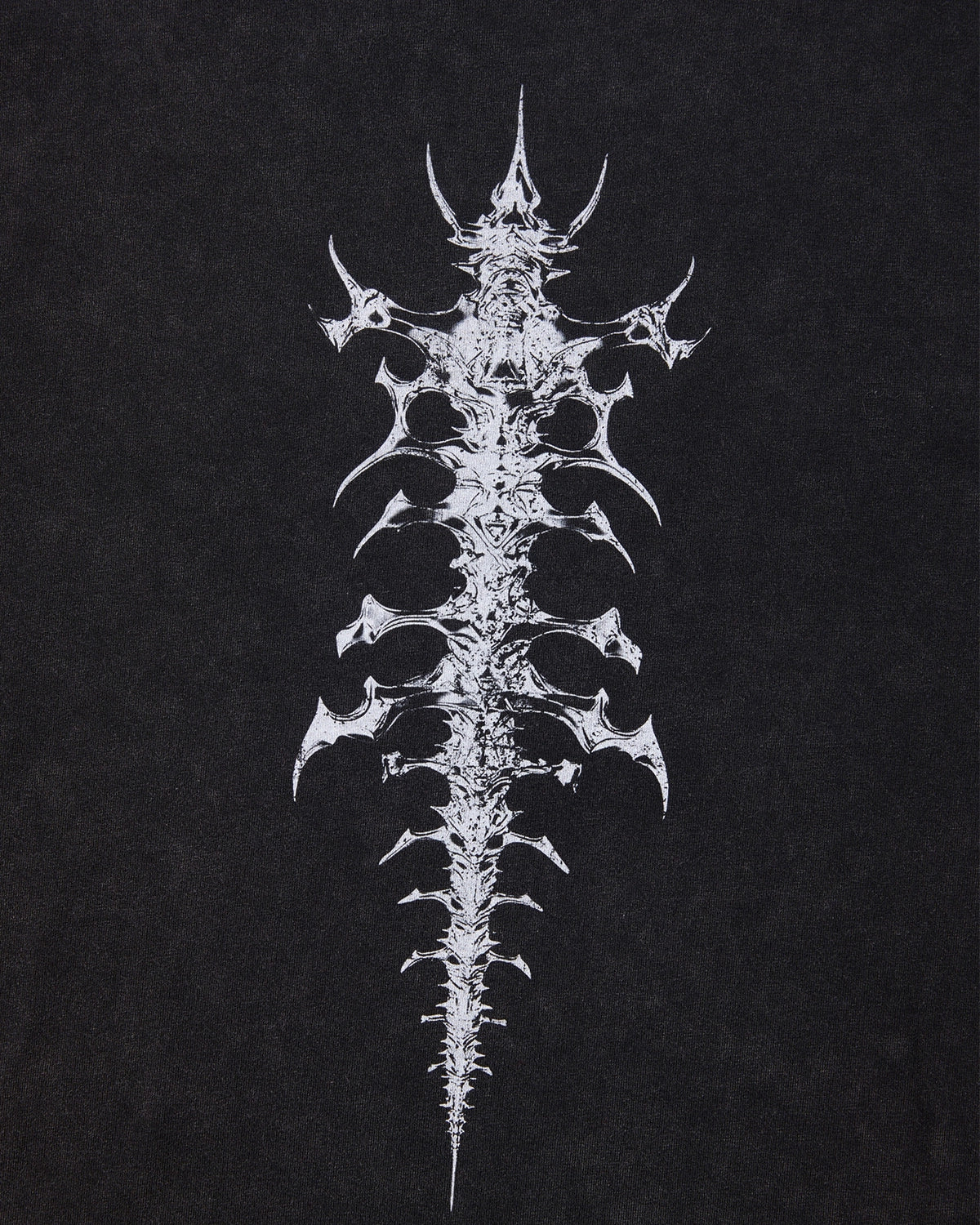 Distressed Painted Graphic Boxy T-Shirt | Inflation Streetwear - Image 4