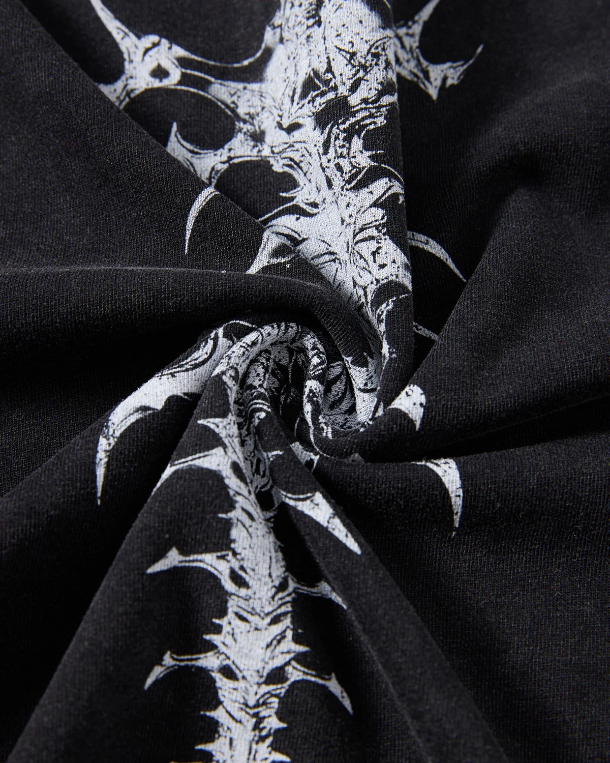 Distressed Painted Graphic Boxy T-Shirt | Inflation Streetwear - Image 8