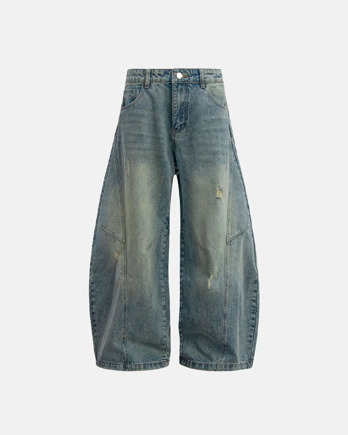 Distressed Ripped Baggy Jeans | Inflation Streetwear - Image 4