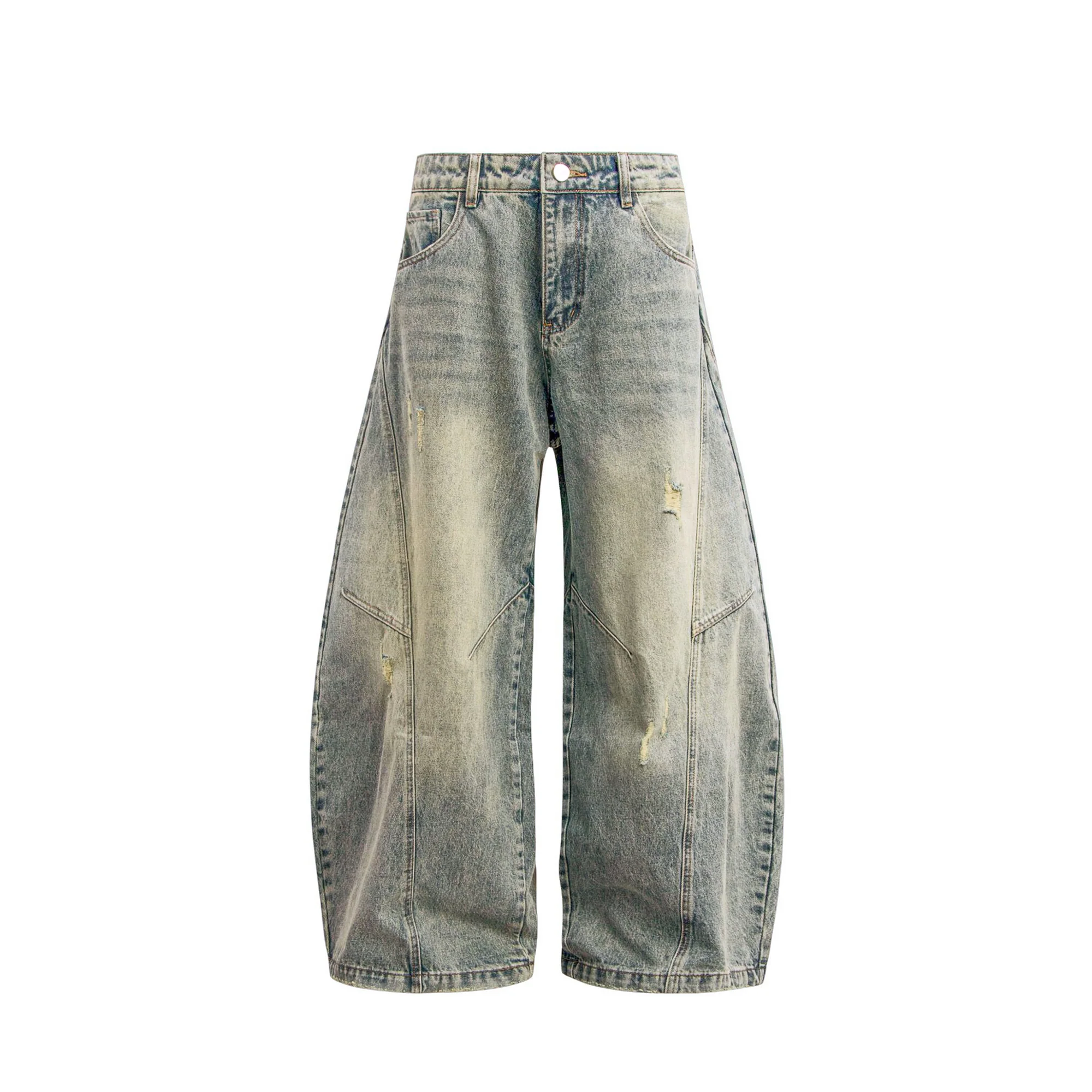 Distressed Ripped Baggy Jeans | Inflation Streetwear - Image 5