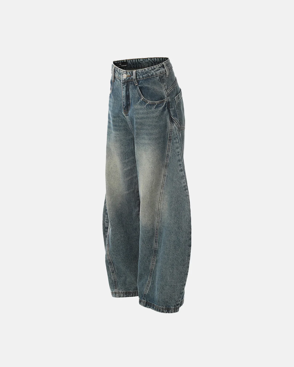 Distressed Supper Baggy Jeans | Inflation Streetwear - Image 3