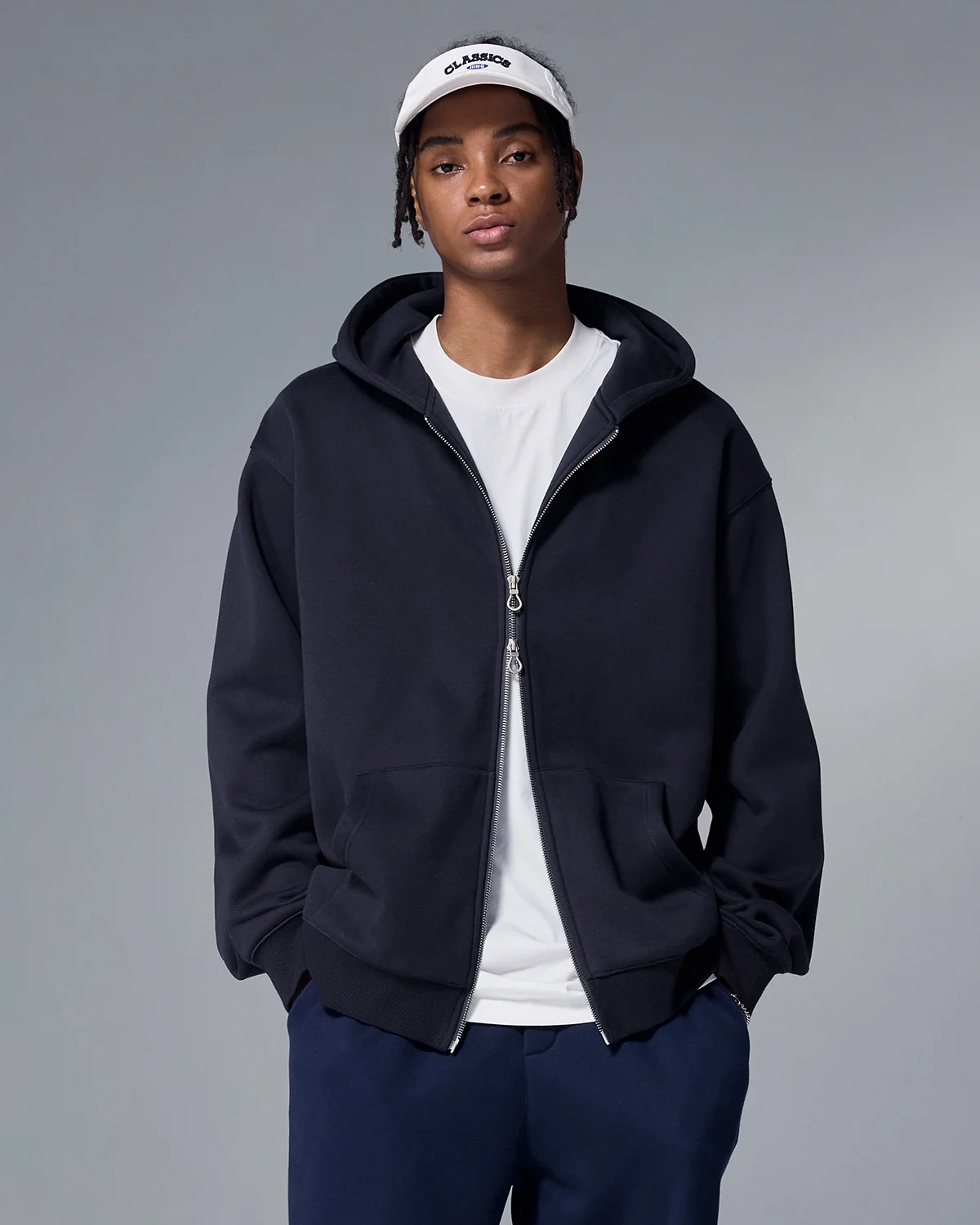 Fleece Zip-Up Oversized Hoodies | Inflation Streetwear - Image 21