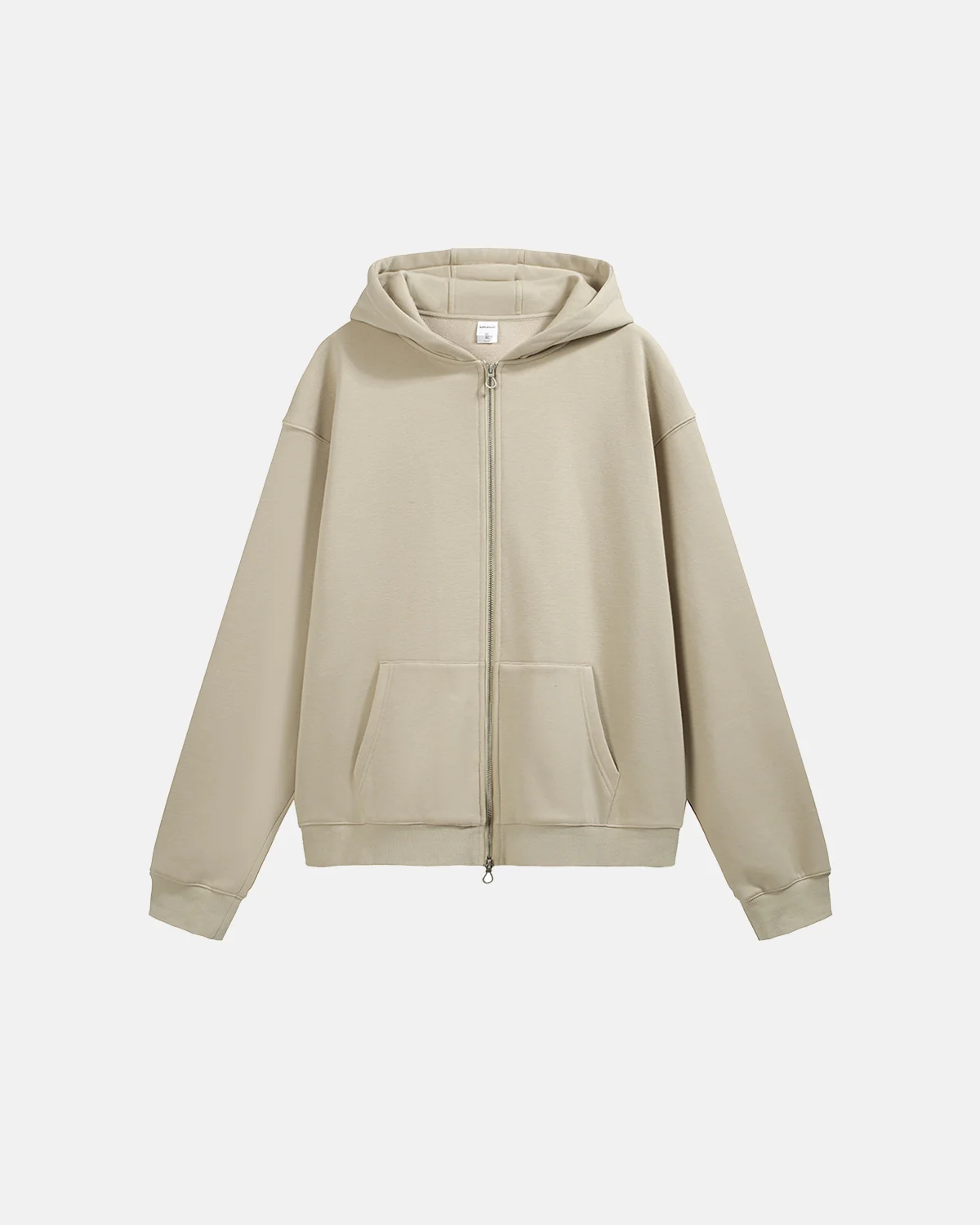 Fleece Zip-Up Oversized Hoodies | Inflation Streetwear - Image 7