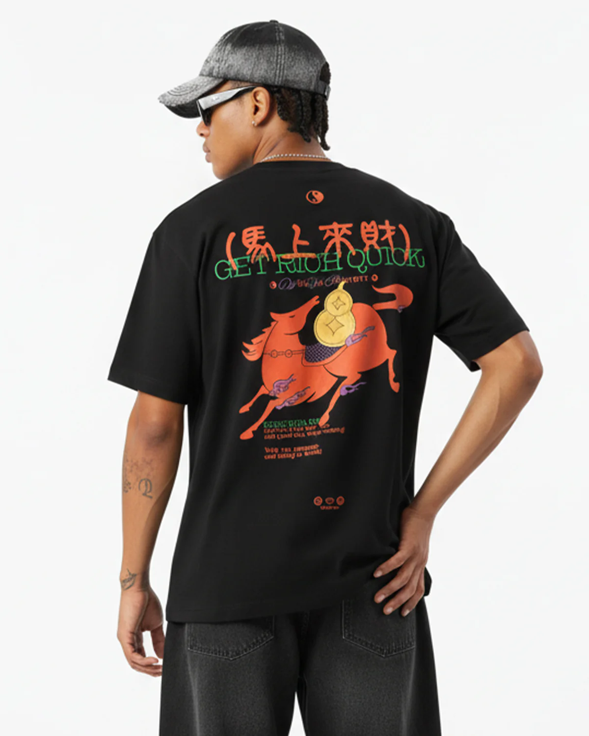 "Fortune Incoming" T-shirt | Inflation Streetwear - Image 9