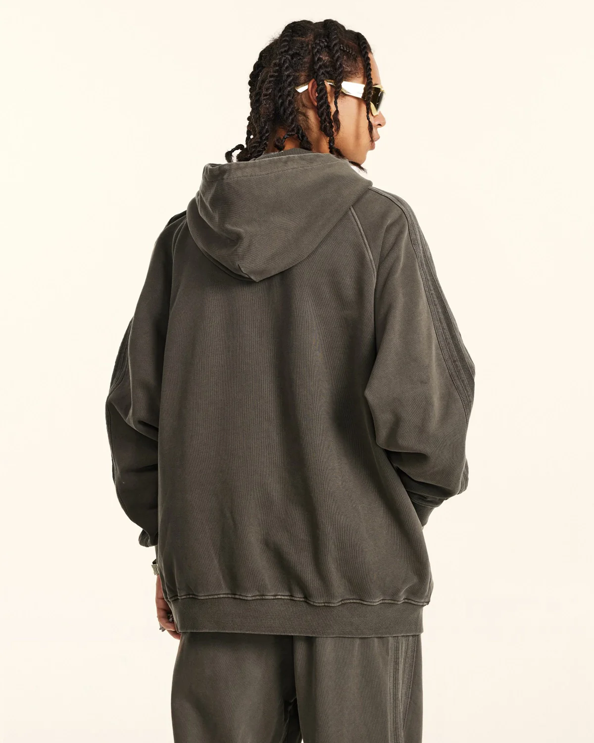 Frayed Seam Acid Wash Hoodies | Inflation Streetwear - Image 10