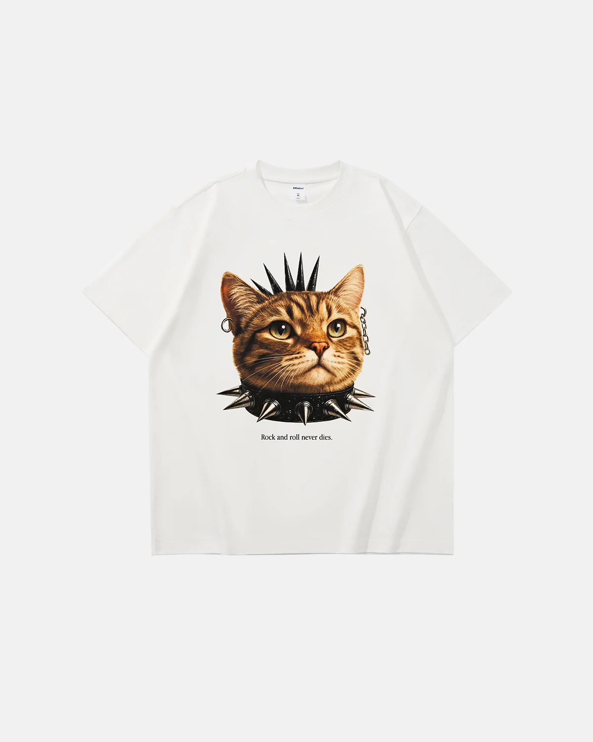 Funny Graphic Cotton T-shirt | Inflation Streetwear - Image 3