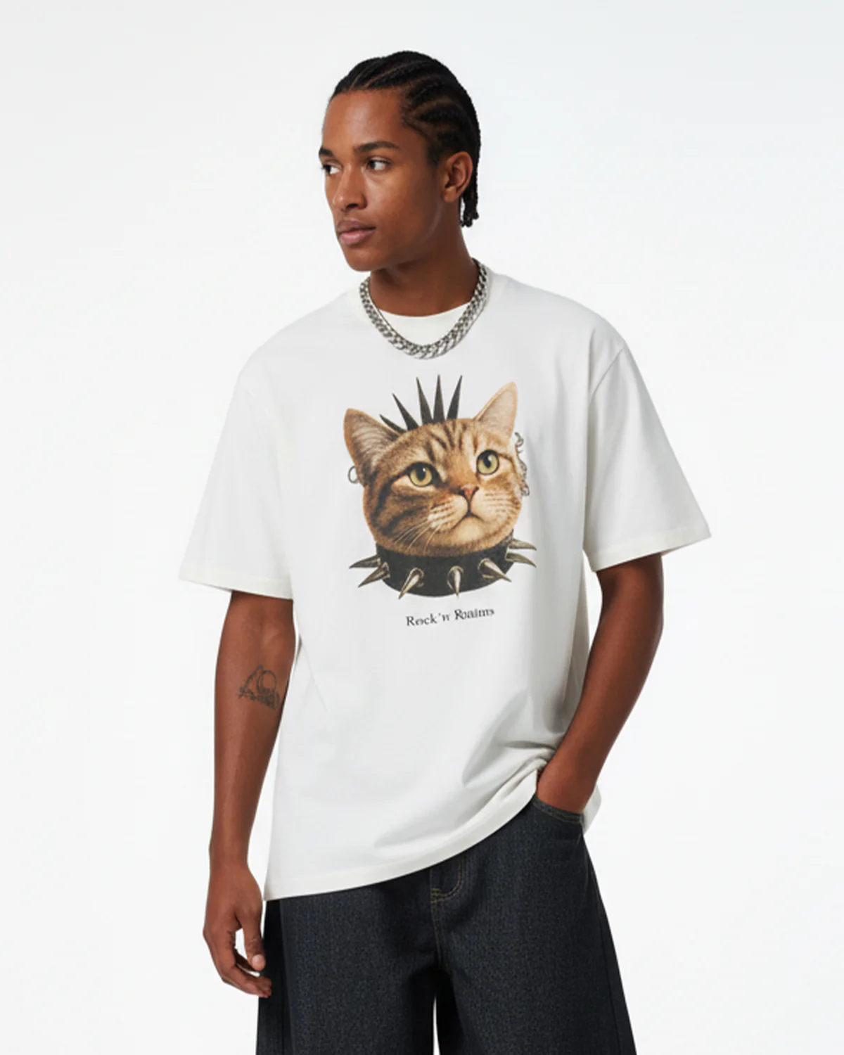 Funny Graphic Cotton T-shirt | Inflation Streetwear - Image 5