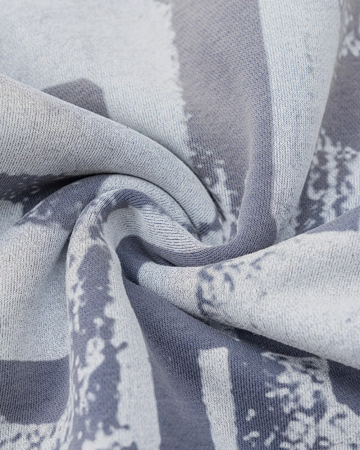 Graffiti Print Washed Fleece hoodie | Inflation Streetwear - Image 9