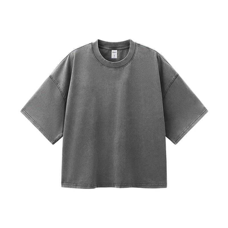 Heavy Boxy Fit Washed Tees | Inflation Streetwear - Image 10