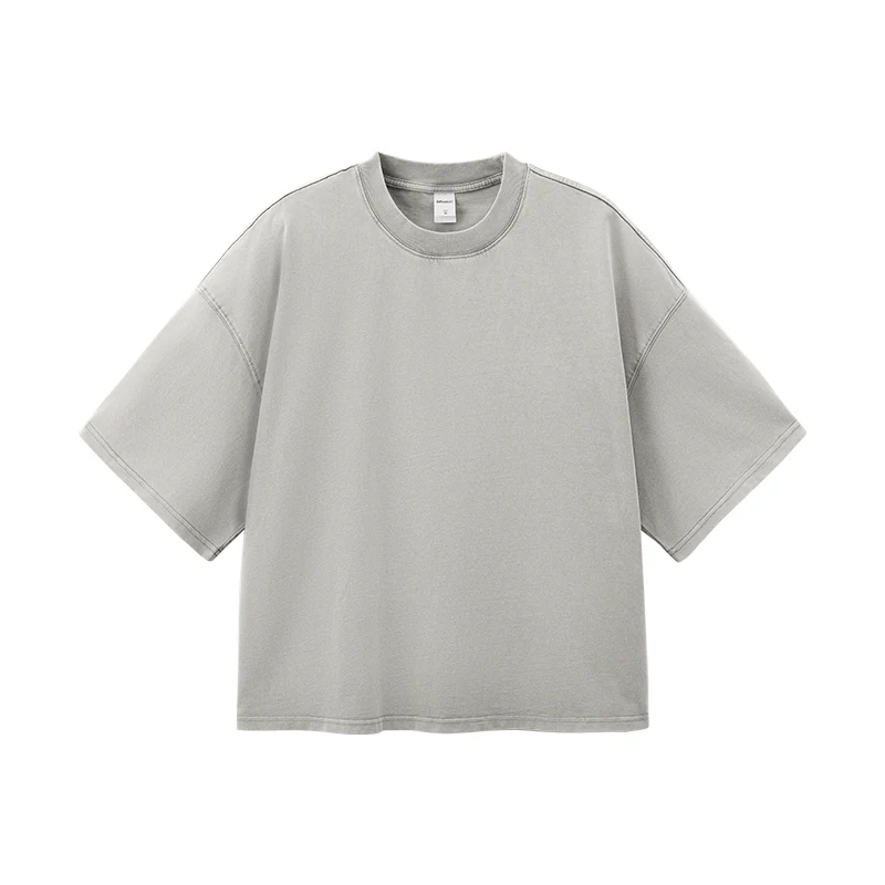 Heavy Boxy Fit Washed Tees | Inflation Streetwear - Image 11