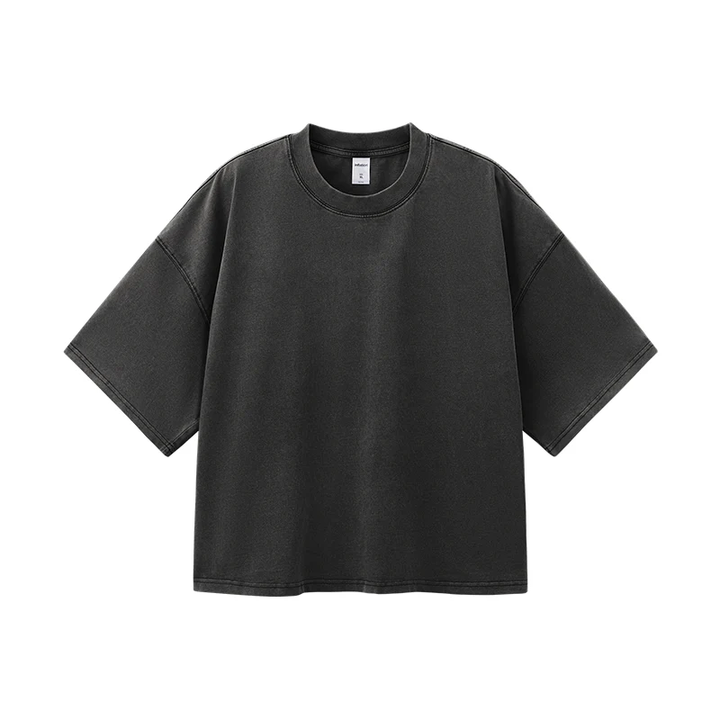 Heavy Boxy Fit Washed Tees | Inflation Streetwear - Image 12