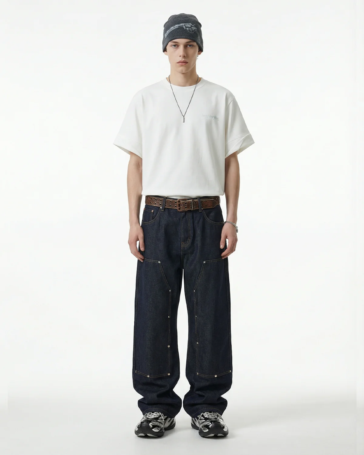 Heavyweight Sleeve-Detail T-shirt | Inflation Streetwear - Image 10