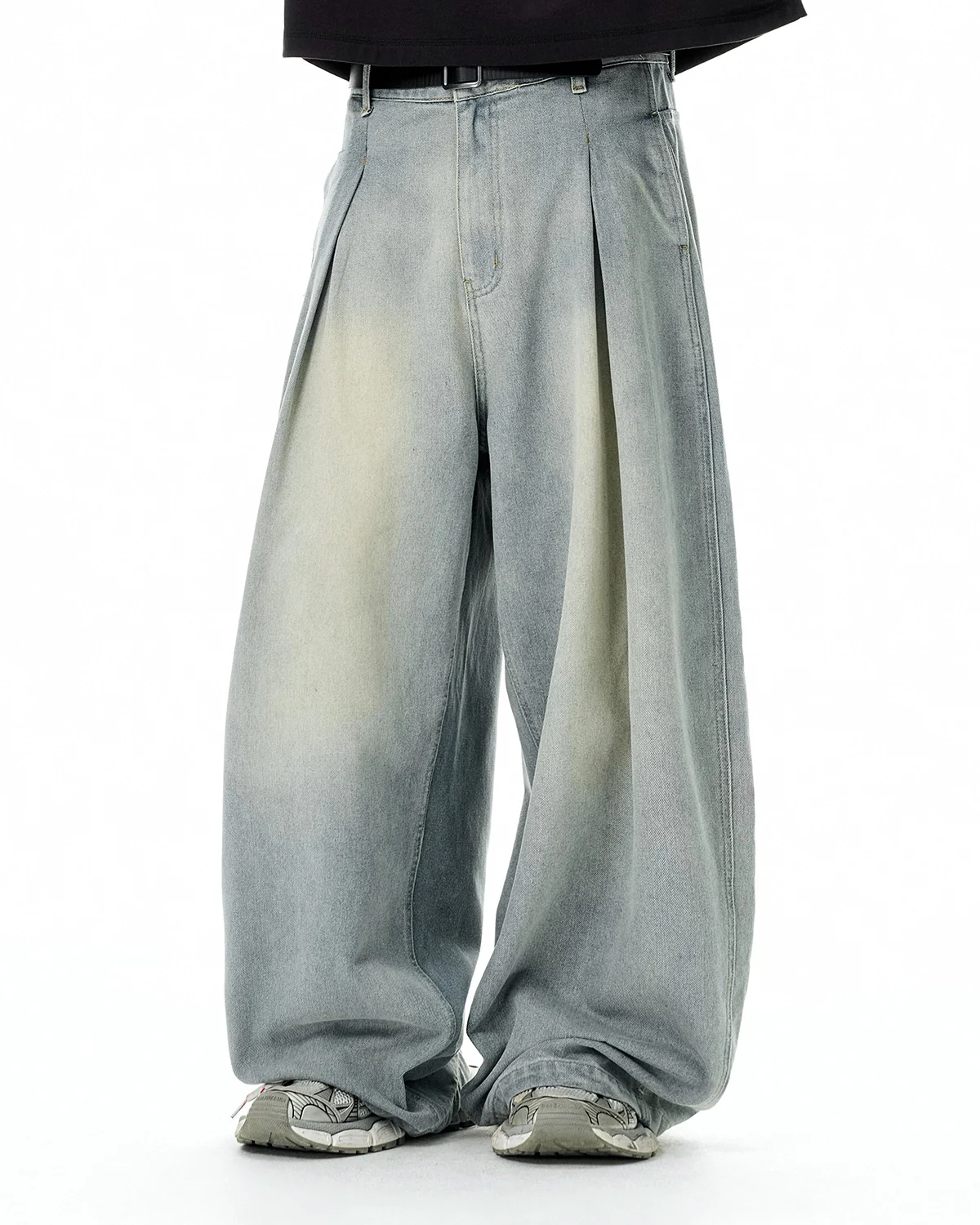 Acid Washed Super Baggy Jeans | Inflation Streetwear - Image 10