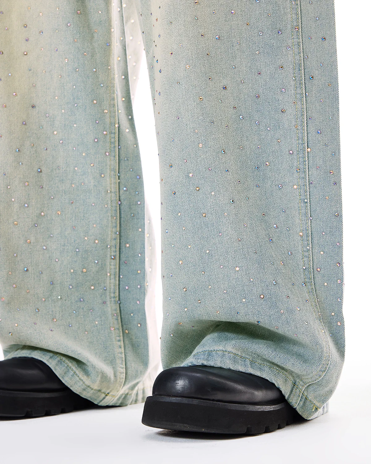Acid Washed Super Baggy Jeans | Inflation Streetwear - Image 15