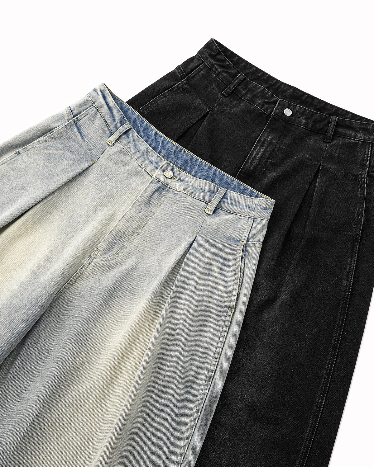 Acid Washed Super Baggy Jeans | Inflation Streetwear - Image 16