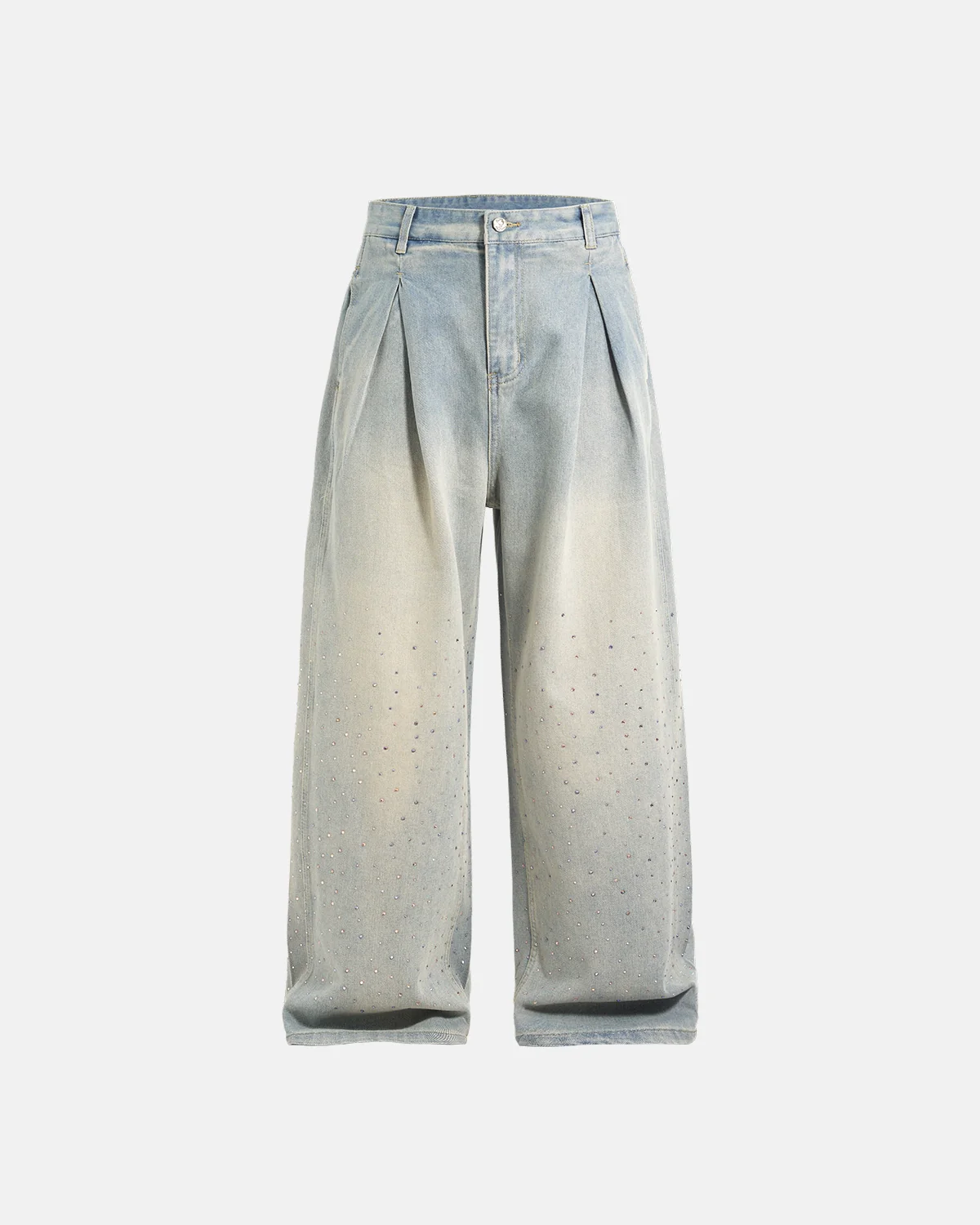 Acid Washed Super Baggy Jeans | Inflation Streetwear - Image 3