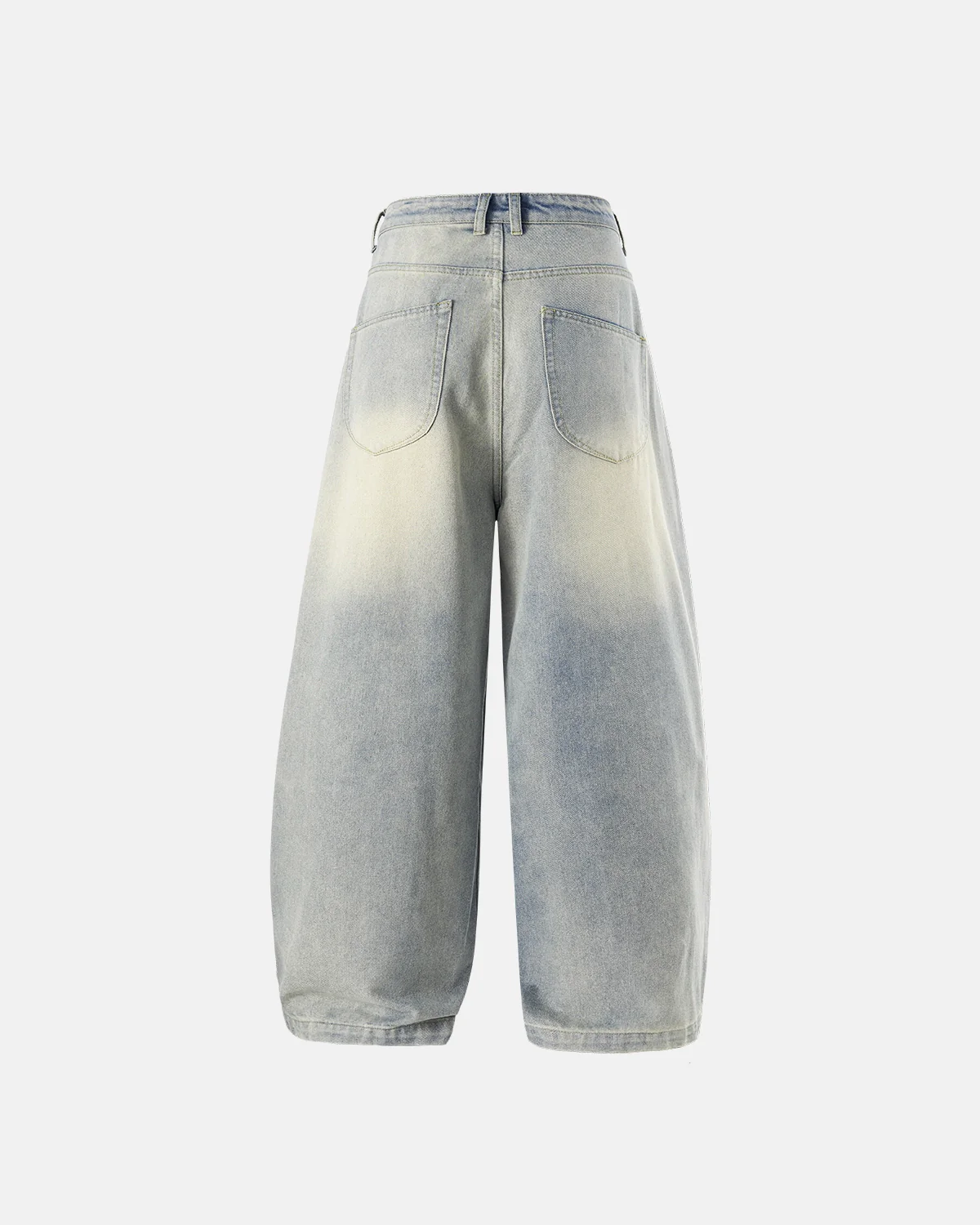 Acid Washed Super Baggy Jeans | Inflation Streetwear - Image 6