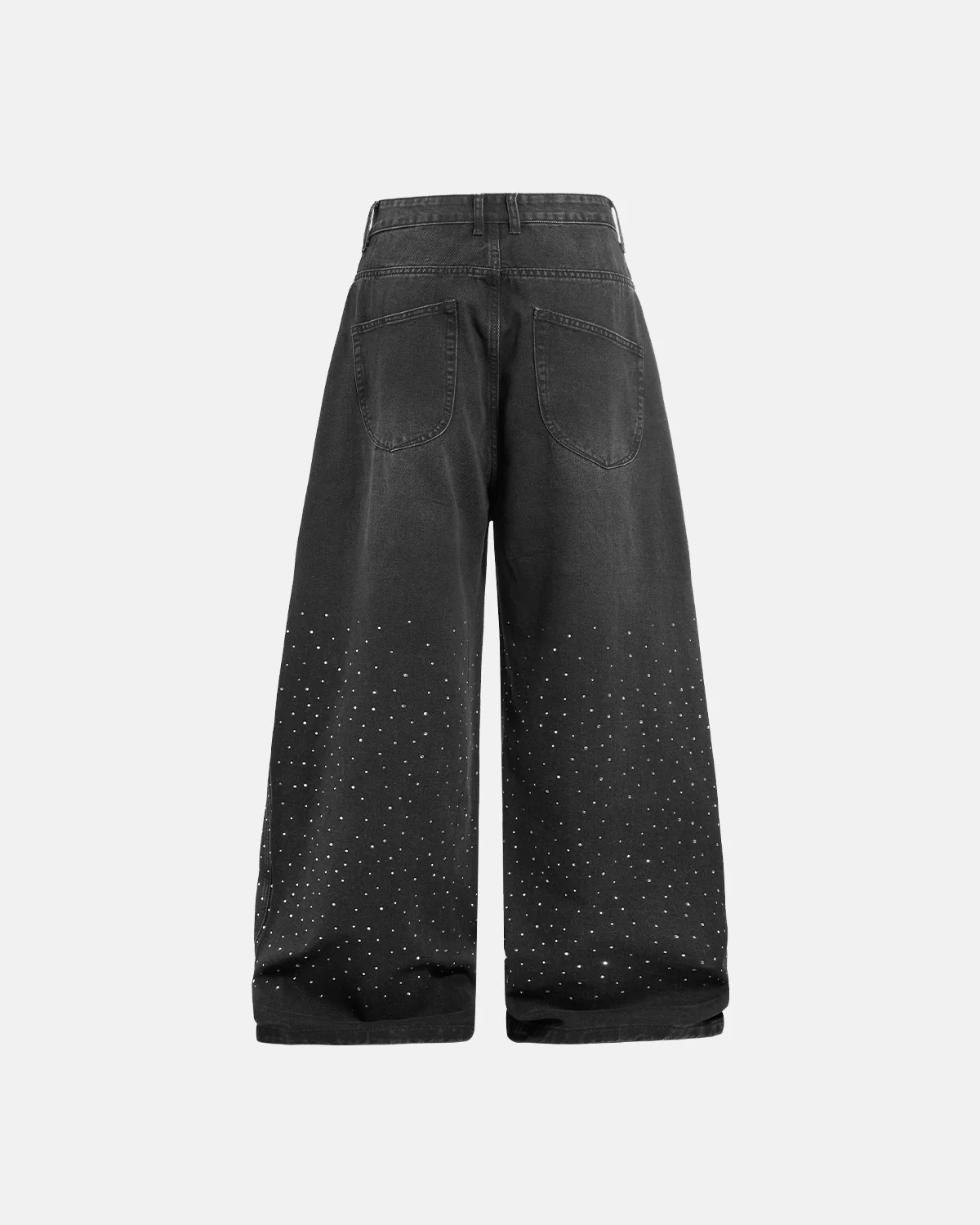 Acid Washed Super Baggy Jeans | Inflation Streetwear - Image 8