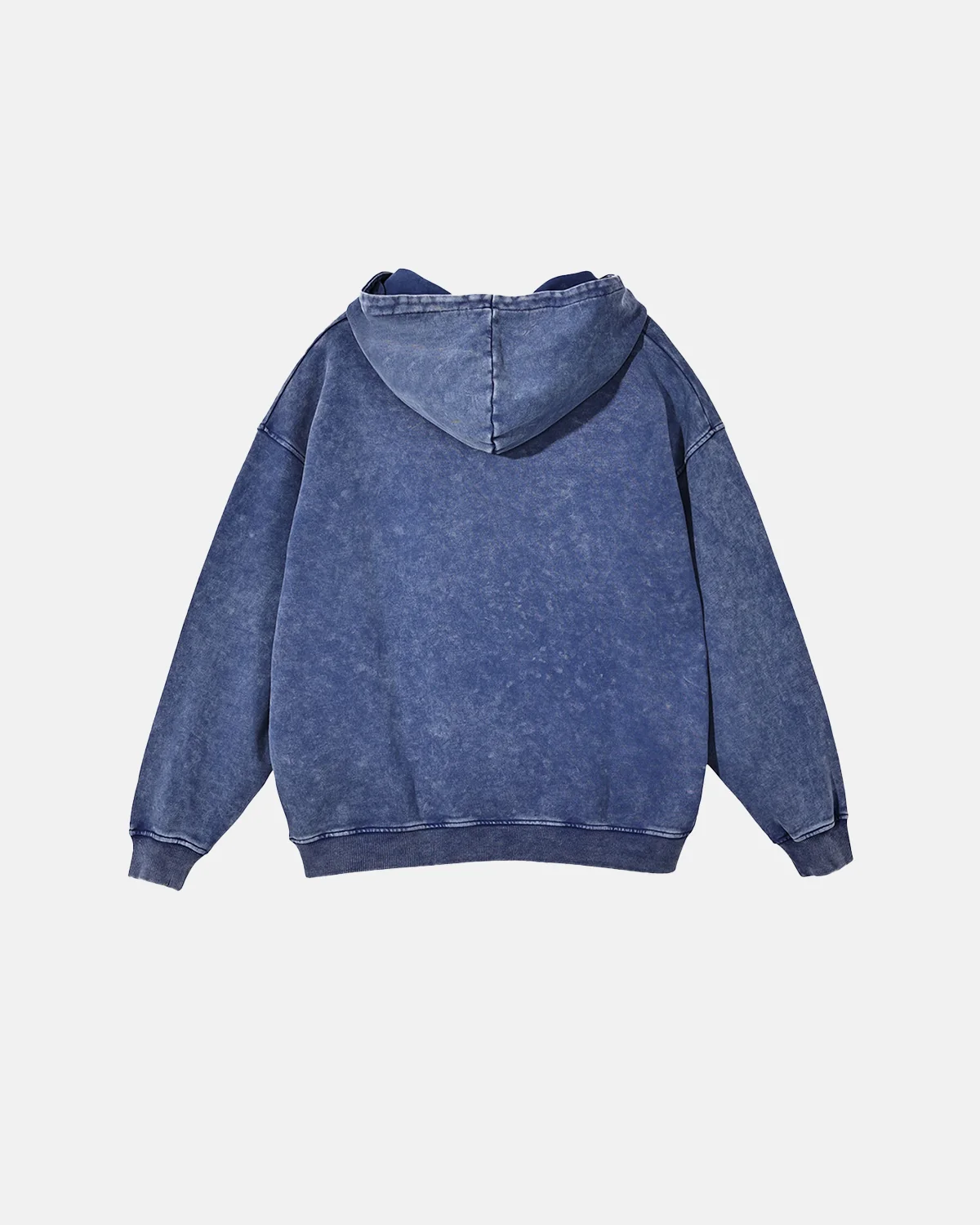 French Terry Washed Distressed Hoodies | Inflation Streetwear - Image 4