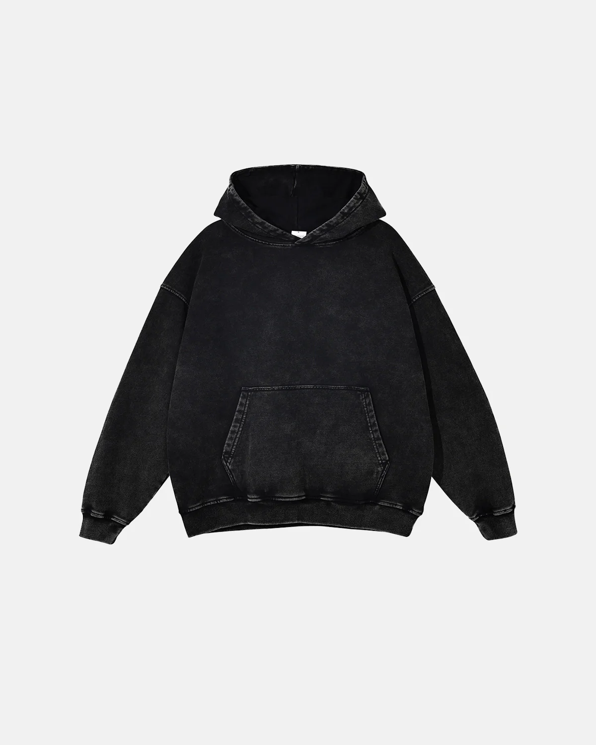 French Terry Washed Distressed Hoodies | Inflation Streetwear - Image 6