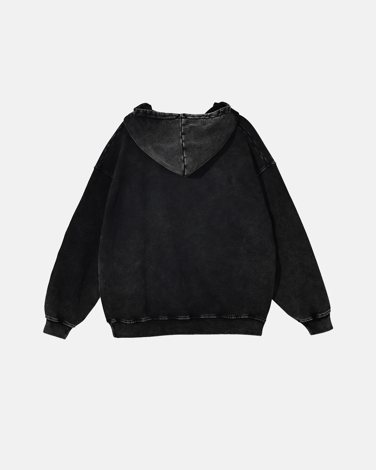 French Terry Washed Distressed Hoodies | Inflation Streetwear - Image 7