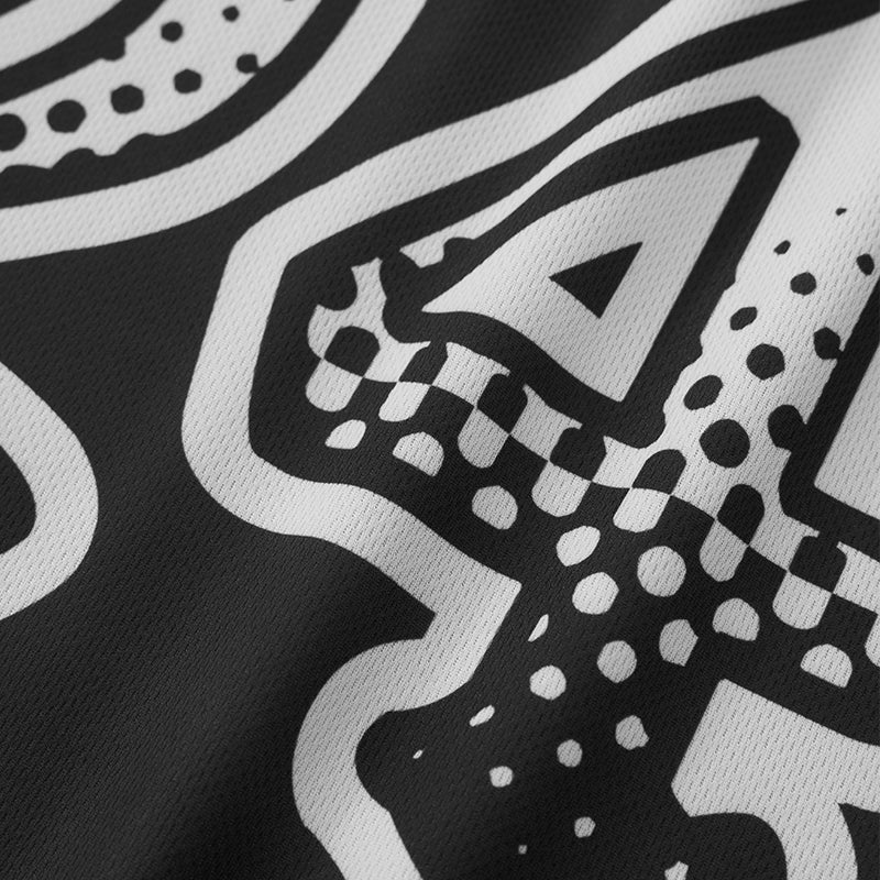 Black Football Jersey | Inflation Streetwear - Image 3