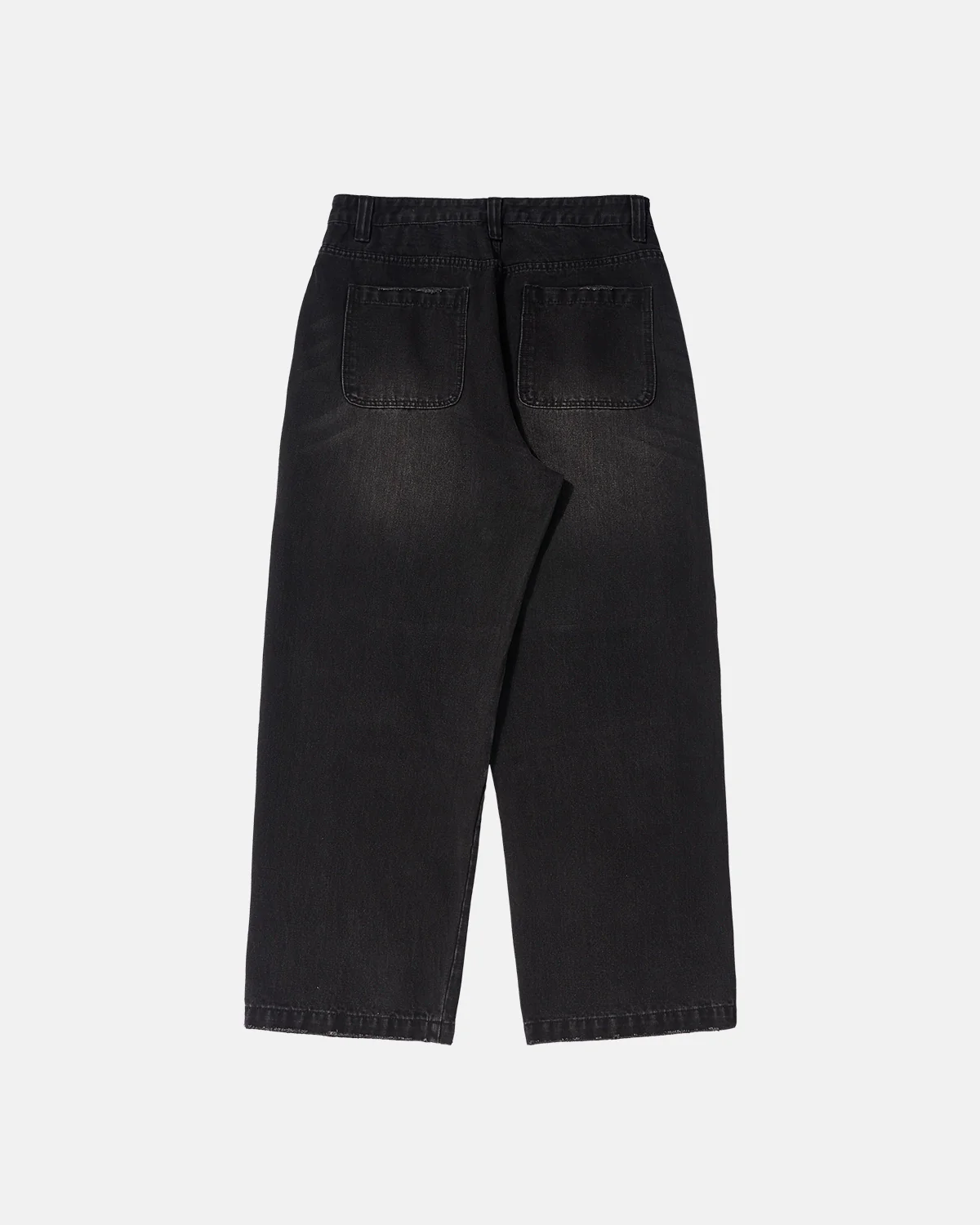 INFLATION Faded Dirty Baggy Cargo Jeans - Image 6