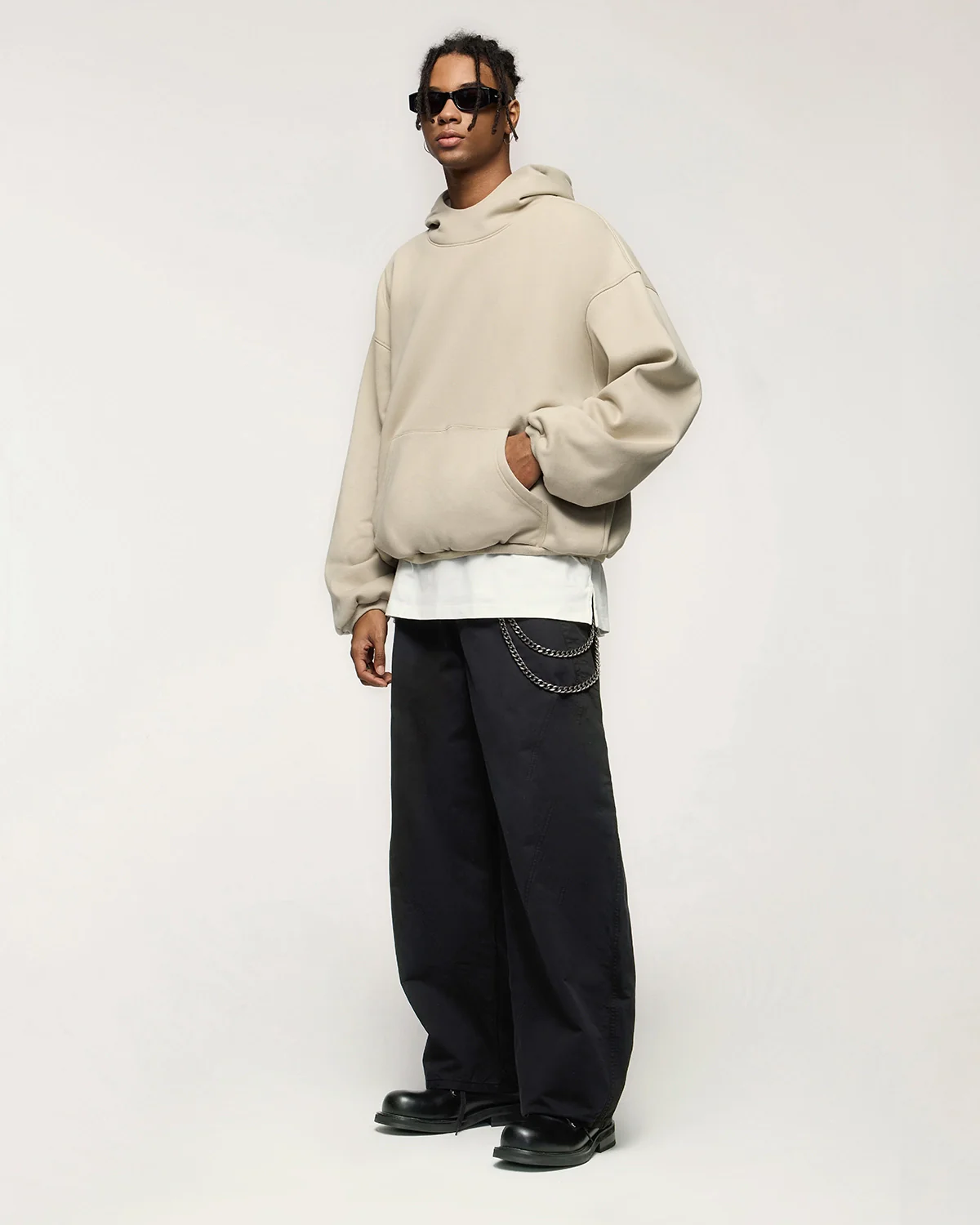 INFLATION Premium Fleece Cropped Hoodies - Image 14
