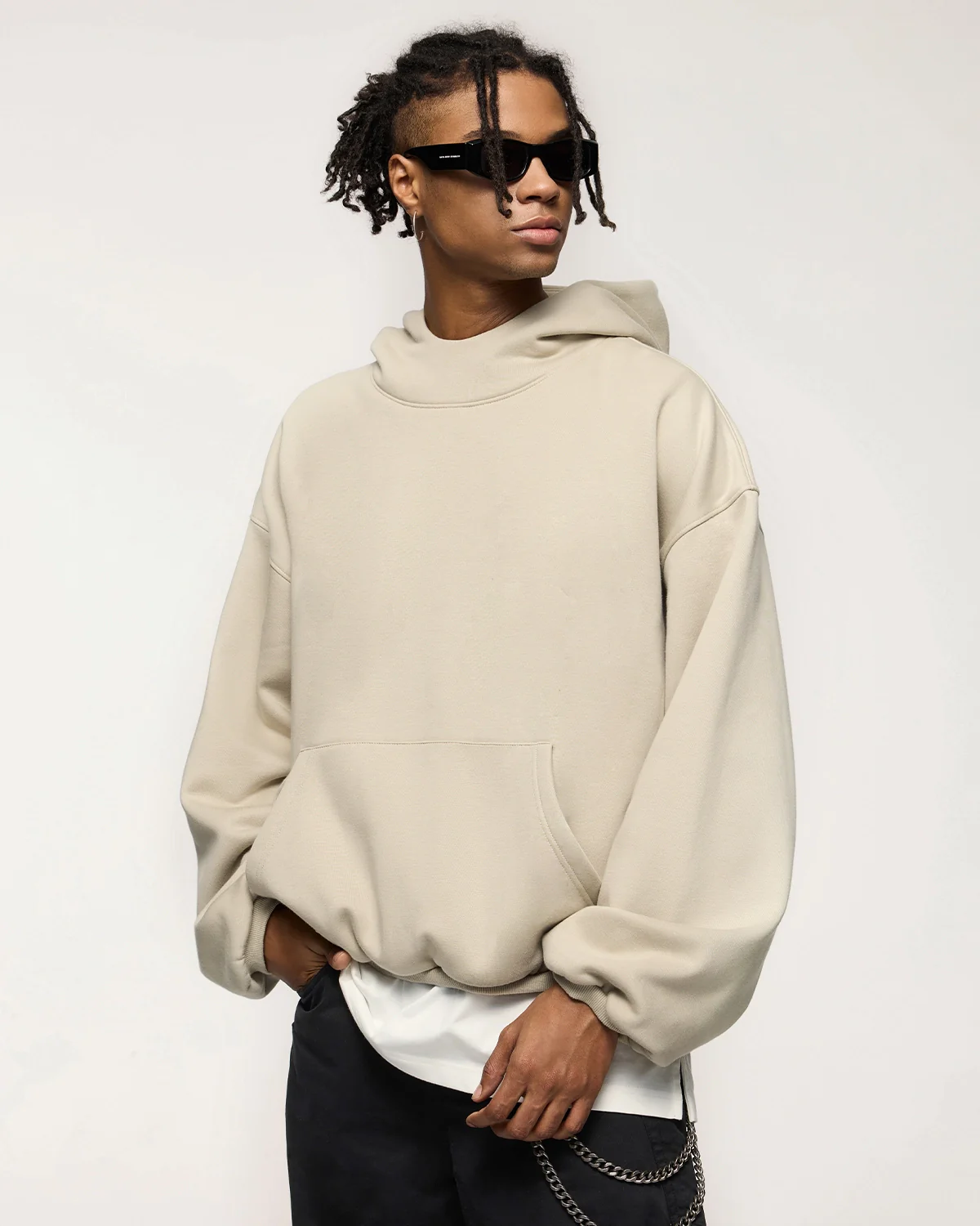 INFLATION Premium Fleece Cropped Hoodies - Image 15