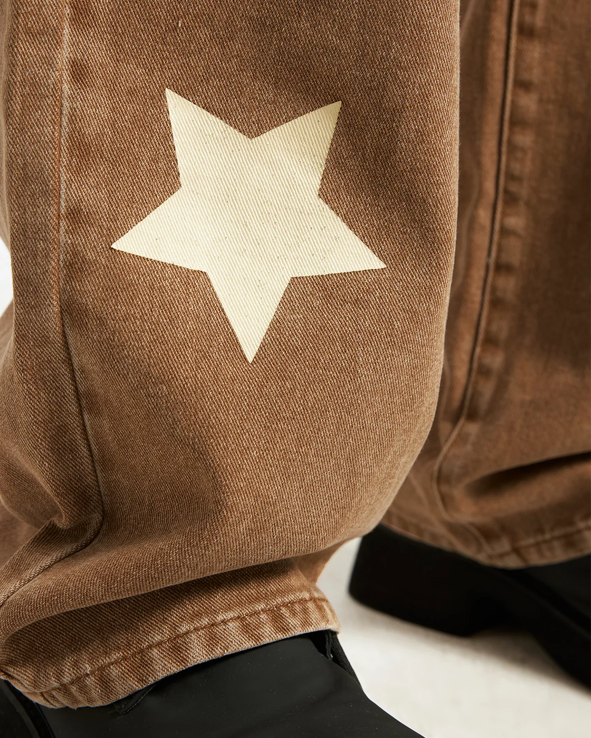 Star Acid Washed Jeans | Inflation Streetwear - Image 4