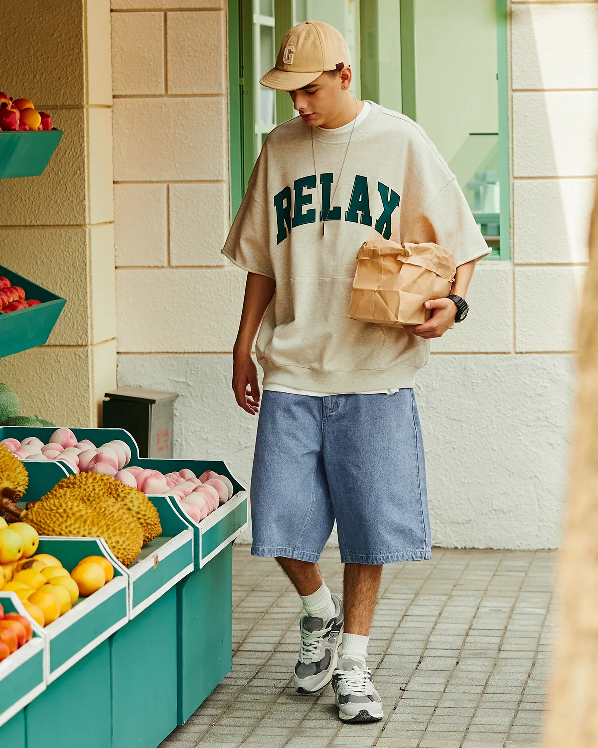 INFLATION Vintage Straight Washed Jorts - Image 6