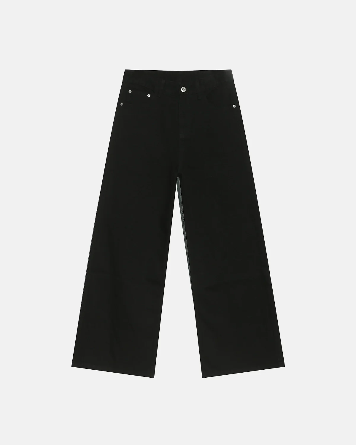 INFLATION Wasehed Straight Wide Leg Jeans - Image 3